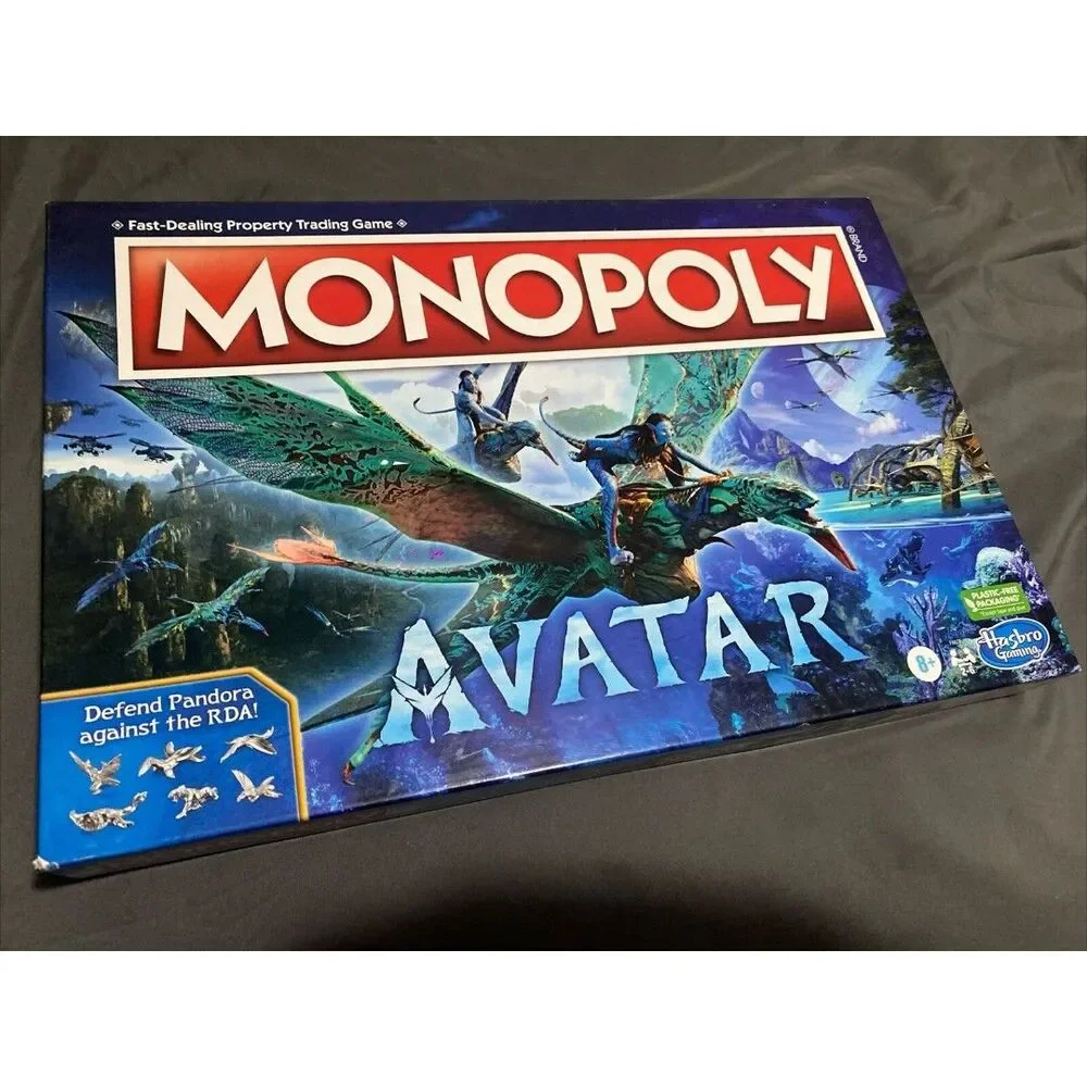 Monopoly Avatar Edition Board Game HASBRO Defend Pandora against the RDA